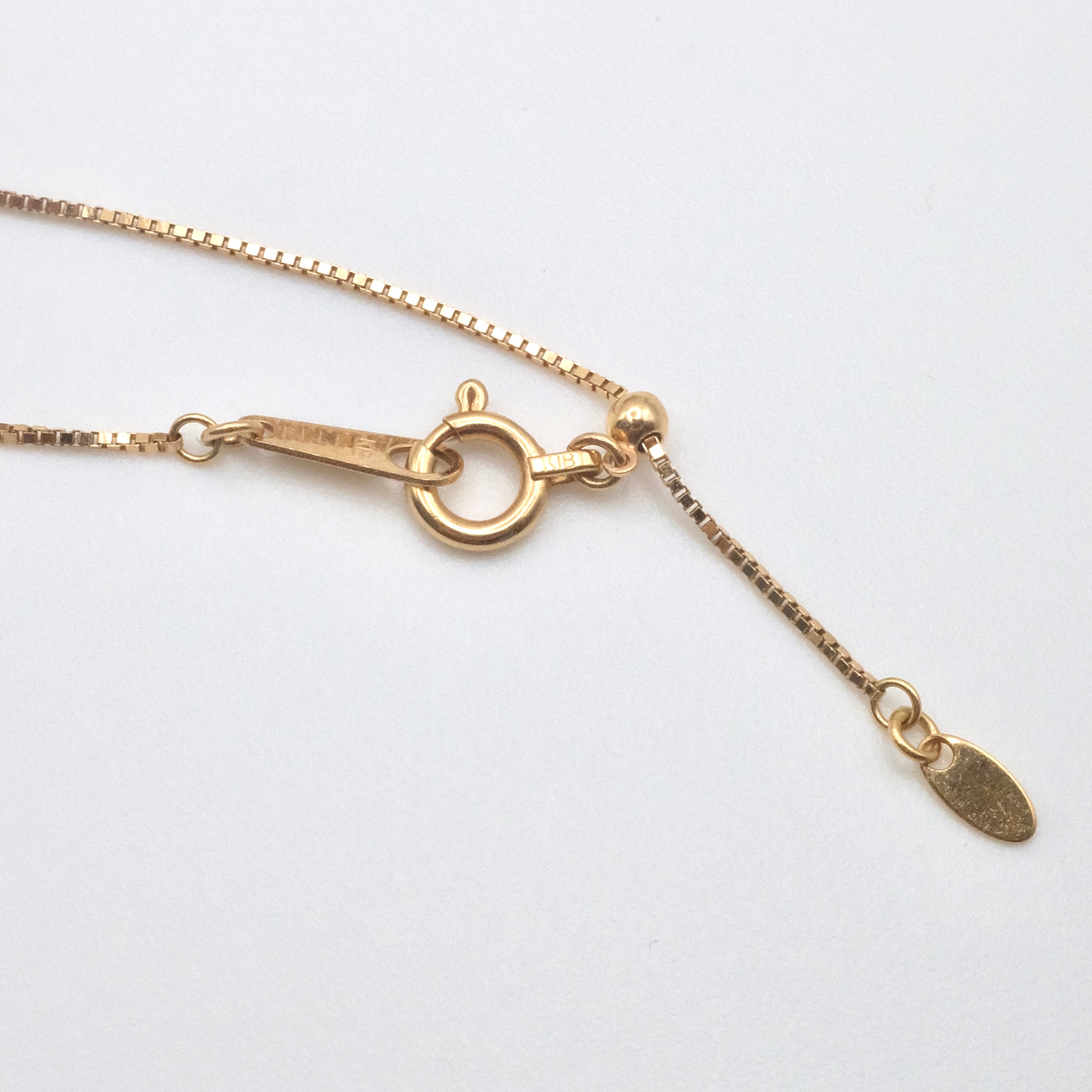 Padparadscha Diamond Pendant Necklace
